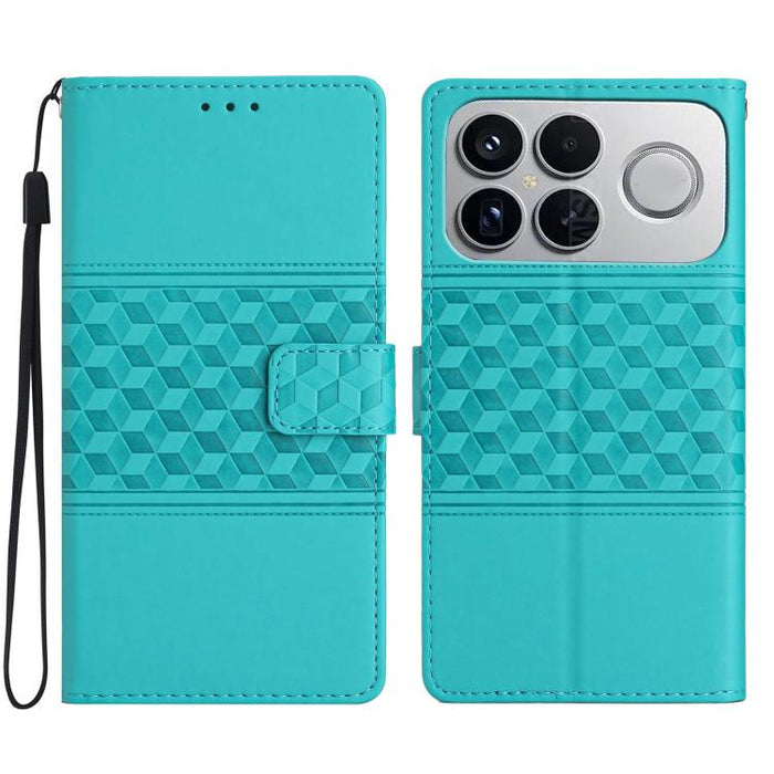 Funda de cuero para teléfono con efecto piel con relieve de diamante, For Redmi K90 Pro Max/Poco F8 Ultra, For Redmi K90/Poco F8 Pro, For Redmi 15C 5G/4G EU 173mm, For Redmi 15 5G Global/15 4G SEA 169.5, For Redmi 15 5G / 4G EU 171mm                   ...