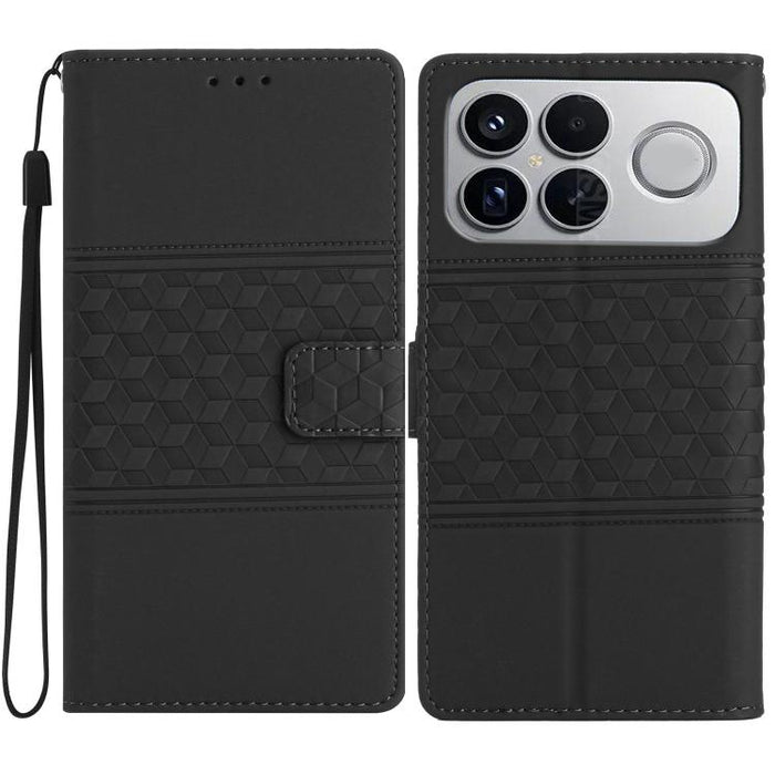 Funda de cuero para teléfono con efecto piel con relieve de diamante, For Redmi K90 Pro Max/Poco F8 Ultra, For Redmi K90/Poco F8 Pro, For Redmi 15C 5G/4G EU 173mm, For Redmi 15 5G Global/15 4G SEA 169.5, For Redmi 15 5G / 4G EU 171mm                   ...