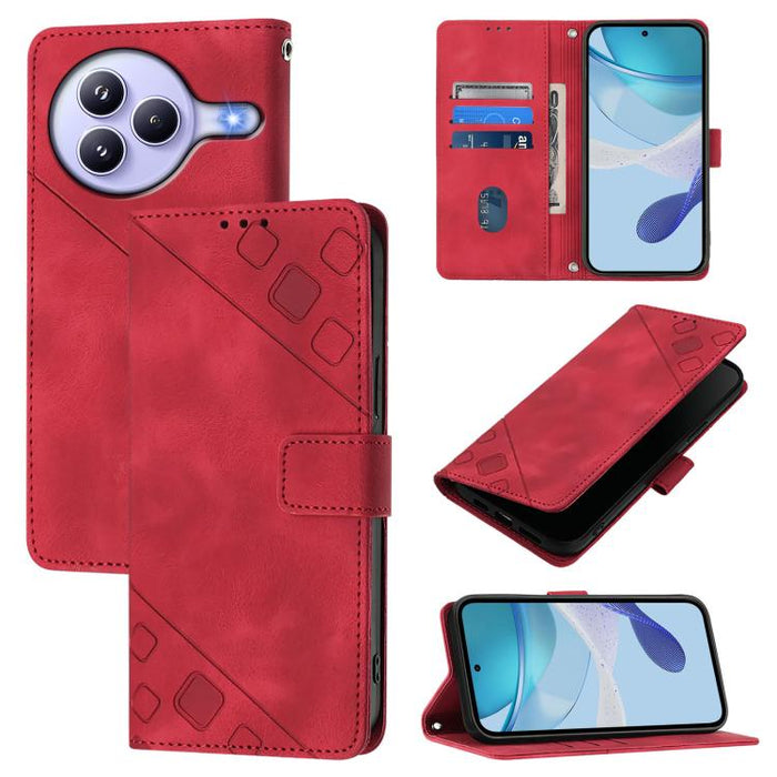 Funda para teléfono de piel con relieve y tacto agradable al tacto, For Xiaomi Poco M7 4G 169mm, For Xiaomi 15T Pro 5G, For Xiaomi 15T 5G, For Xiaomi Civi 5 Pro 5G, For Xiaomi 15S Pro 5G, For Xiaomi Poco M7 5G / C75 4G, For Xiaomi Poco X7 5G           ...