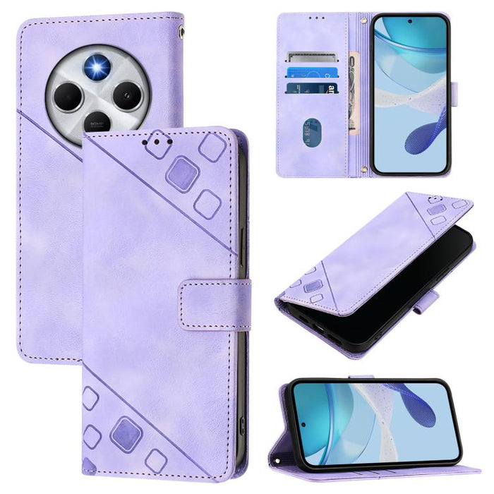 Funda para teléfono de piel con relieve y tacto agradable al tacto, For Xiaomi Poco M7 4G 169mm, For Xiaomi 15T Pro 5G, For Xiaomi 15T 5G, For Xiaomi Civi 5 Pro 5G, For Xiaomi 15S Pro 5G, For Xiaomi Poco M7 5G / C75 4G, For Xiaomi Poco X7 5G           ...