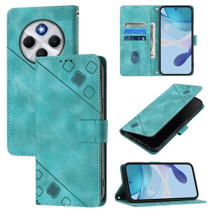 Funda para teléfono de piel con relieve y tacto agradable al tacto, For Xiaomi Poco M7 4G 169mm, For Xiaomi 15T Pro 5G, For Xiaomi 15T 5G, For Xiaomi Civi 5 Pro 5G, For Xiaomi 15S Pro 5G, For Xiaomi Poco M7 5G / C75 4G, For Xiaomi Poco X7 5G           ...