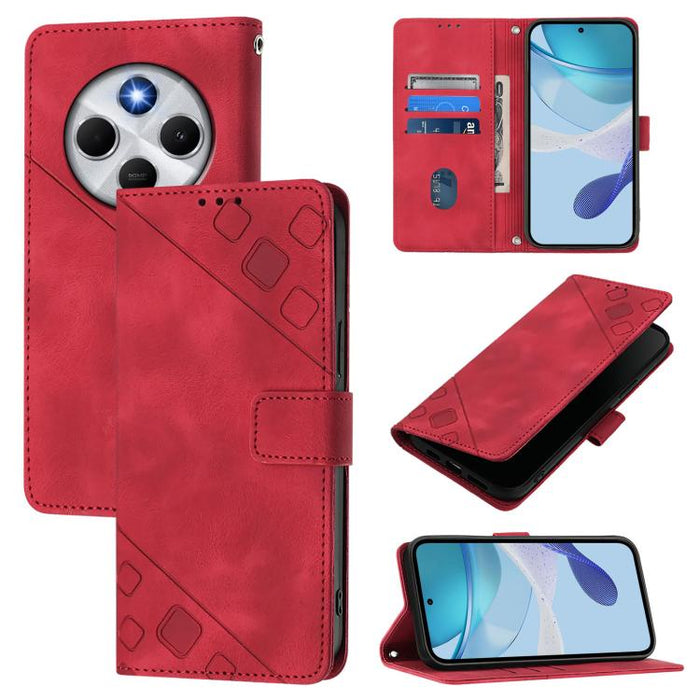 Funda para teléfono de piel con relieve y tacto agradable al tacto, For Xiaomi Poco M7 4G 169mm, For Xiaomi 15T Pro 5G, For Xiaomi 15T 5G, For Xiaomi Civi 5 Pro 5G, For Xiaomi 15S Pro 5G, For Xiaomi Poco M7 5G / C75 4G, For Xiaomi Poco X7 5G           ...