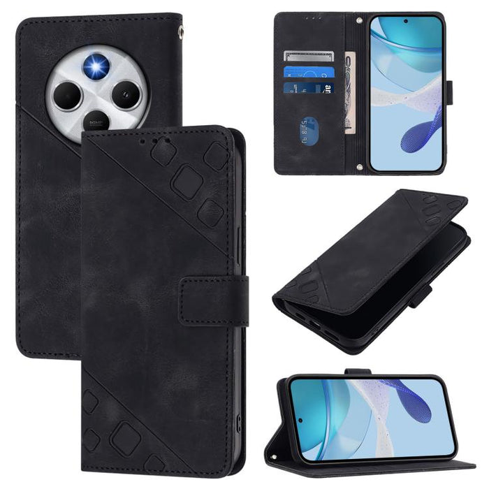 Funda para teléfono de piel con relieve y tacto agradable al tacto, For Xiaomi Poco M7 4G 169mm, For Xiaomi 15T Pro 5G, For Xiaomi 15T 5G, For Xiaomi Civi 5 Pro 5G, For Xiaomi 15S Pro 5G, For Xiaomi Poco M7 5G / C75 4G, For Xiaomi Poco X7 5G           ...