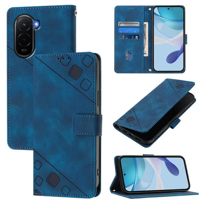 Funda para teléfono de piel con relieve y tacto agradable al tacto, For Xiaomi Poco M7 4G 169mm, For Xiaomi 15T Pro 5G, For Xiaomi 15T 5G, For Xiaomi Civi 5 Pro 5G, For Xiaomi 15S Pro 5G, For Xiaomi Poco M7 5G / C75 4G, For Xiaomi Poco X7 5G           ...