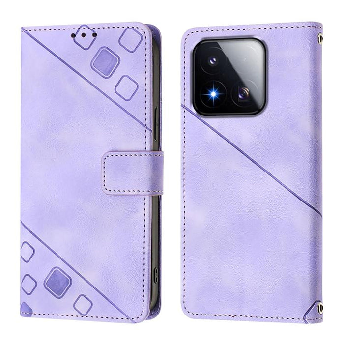 Funda para teléfono de piel con relieve y tacto agradable al tacto, For Xiaomi Poco M7 4G 169mm, For Xiaomi 15T Pro 5G, For Xiaomi 15T 5G, For Xiaomi Civi 5 Pro 5G, For Xiaomi 15S Pro 5G, For Xiaomi Poco M7 5G / C75 4G, For Xiaomi Poco X7 5G           ...