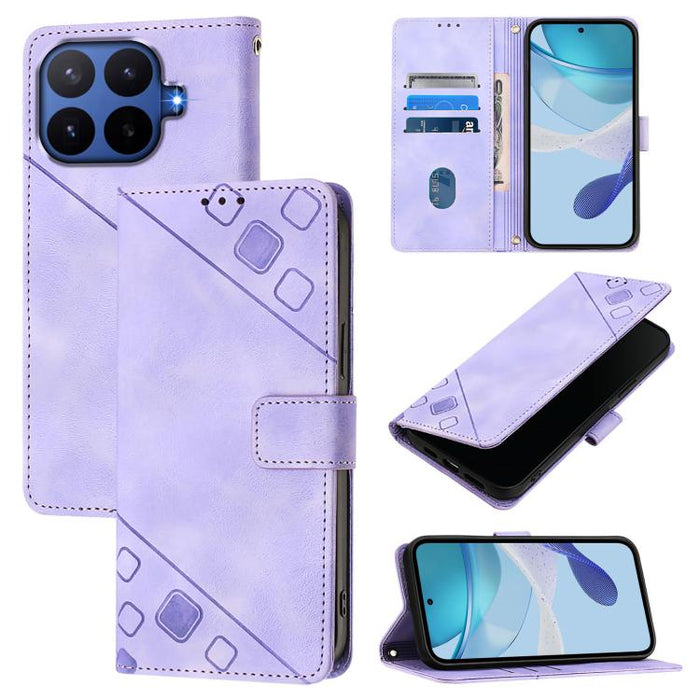 Funda para teléfono de piel con relieve y tacto agradable al tacto, For Xiaomi Poco M7 4G 169mm, For Xiaomi 15T Pro 5G, For Xiaomi 15T 5G, For Xiaomi Civi 5 Pro 5G, For Xiaomi 15S Pro 5G, For Xiaomi Poco M7 5G / C75 4G, For Xiaomi Poco X7 5G           ...