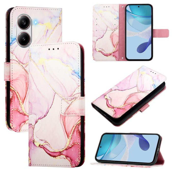 PT003 Funda de cuero con tapa para teléfono con diseño de mármol, For Xiaomi Poco M7 4G 169mm, For Xiaomi 15T Pro, For Xiaomi 15T, For Xiaomi Civi 5 Pro, For Xiaomi 15S Pro, For Xiaomi Poco M7 5G / C75 4G, For Xiaomi Poco X7 5G, For Xiaomi 15 Ultra    ...
