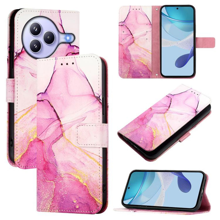 PT003 Funda de cuero con tapa para teléfono con diseño de mármol, For Xiaomi Poco M7 4G 169mm, For Xiaomi 15T Pro, For Xiaomi 15T, For Xiaomi Civi 5 Pro, For Xiaomi 15S Pro, For Xiaomi Poco M7 5G / C75 4G, For Xiaomi Poco X7 5G, For Xiaomi 15 Ultra    ...