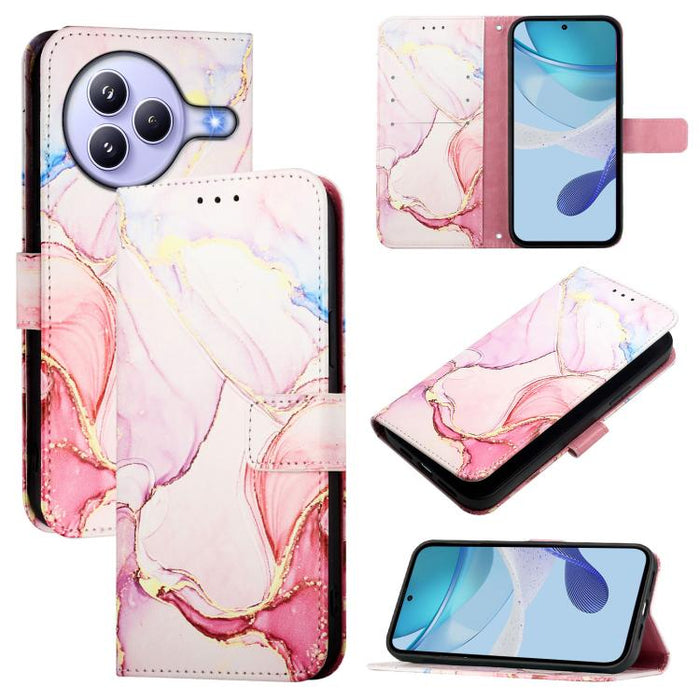 PT003 Funda de cuero con tapa para teléfono con diseño de mármol, For Xiaomi Poco M7 4G 169mm, For Xiaomi 15T Pro, For Xiaomi 15T, For Xiaomi Civi 5 Pro, For Xiaomi 15S Pro, For Xiaomi Poco M7 5G / C75 4G, For Xiaomi Poco X7 5G, For Xiaomi 15 Ultra    ...