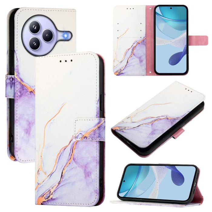 PT003 Funda de cuero con tapa para teléfono con diseño de mármol, For Xiaomi Poco M7 4G 169mm, For Xiaomi 15T Pro, For Xiaomi 15T, For Xiaomi Civi 5 Pro, For Xiaomi 15S Pro, For Xiaomi Poco M7 5G / C75 4G, For Xiaomi Poco X7 5G, For Xiaomi 15 Ultra    ...