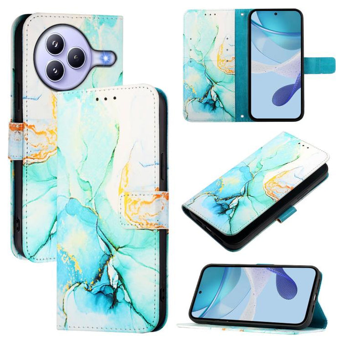 PT003 Funda de cuero con tapa para teléfono con diseño de mármol, For Xiaomi Poco M7 4G 169mm, For Xiaomi 15T Pro, For Xiaomi 15T, For Xiaomi Civi 5 Pro, For Xiaomi 15S Pro, For Xiaomi Poco M7 5G / C75 4G, For Xiaomi Poco X7 5G, For Xiaomi 15 Ultra    ...