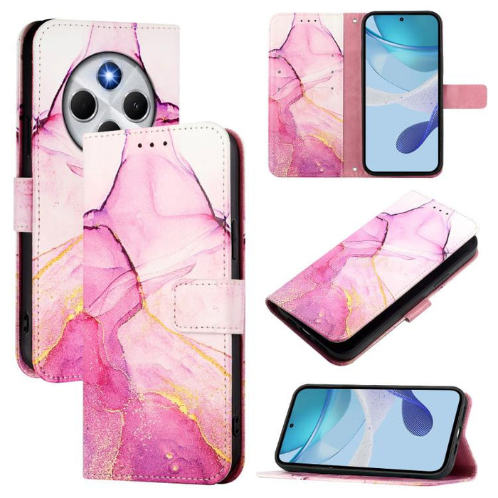 PT003 Funda de cuero con tapa para teléfono con diseño de mármol, For Xiaomi Poco M7 4G 169mm, For Xiaomi 15T Pro, For Xiaomi 15T, For Xiaomi Civi 5 Pro, For Xiaomi 15S Pro, For Xiaomi Poco M7 5G / C75 4G, For Xiaomi Poco X7 5G, For Xiaomi 15 Ultra    ...