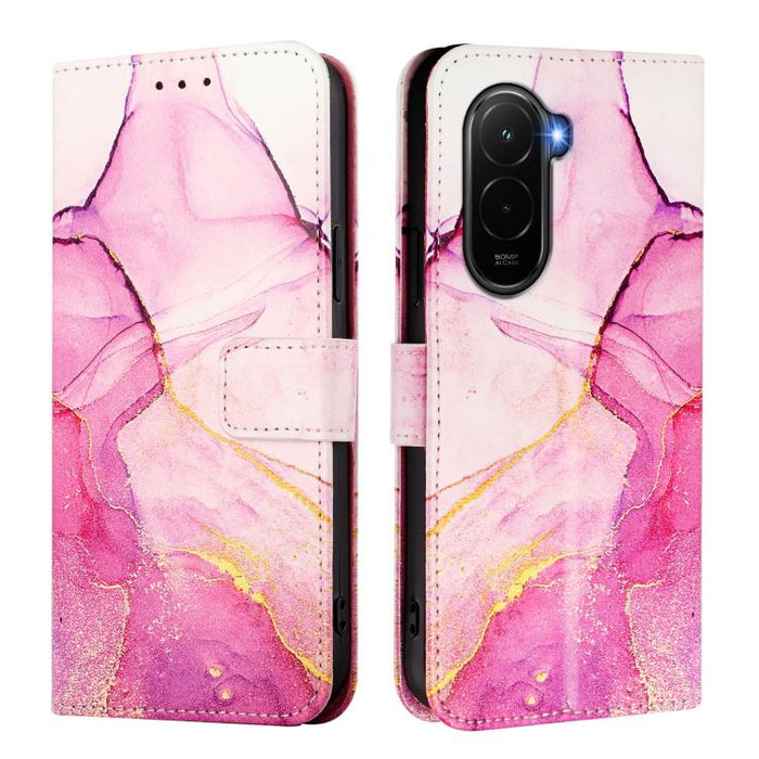 PT003 Funda de cuero con tapa para teléfono con diseño de mármol, For Xiaomi Poco M7 4G 169mm, For Xiaomi 15T Pro, For Xiaomi 15T, For Xiaomi Civi 5 Pro, For Xiaomi 15S Pro, For Xiaomi Poco M7 5G / C75 4G, For Xiaomi Poco X7 5G, For Xiaomi 15 Ultra    ...
