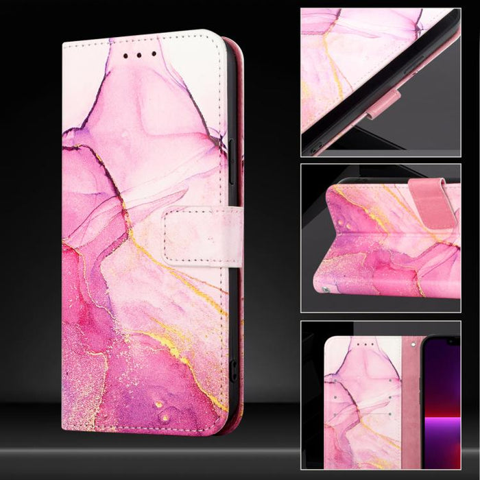 PT003 Funda de cuero con tapa para teléfono con diseño de mármol, For Xiaomi Poco M7 4G 169mm, For Xiaomi 15T Pro, For Xiaomi 15T, For Xiaomi Civi 5 Pro, For Xiaomi 15S Pro, For Xiaomi Poco M7 5G / C75 4G, For Xiaomi Poco X7 5G, For Xiaomi 15 Ultra    ...