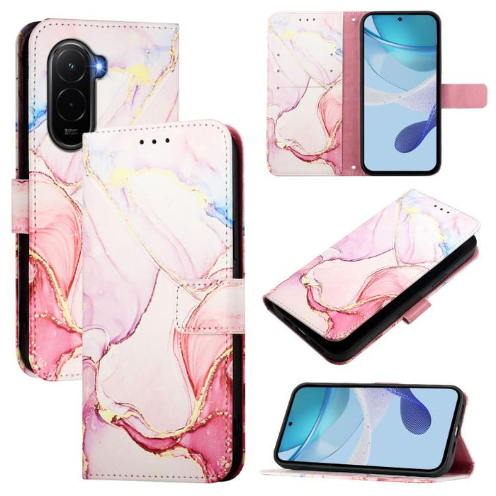 PT003 Funda de cuero con tapa para teléfono con diseño de mármol, For Xiaomi Poco M7 4G 169mm, For Xiaomi 15T Pro, For Xiaomi 15T, For Xiaomi Civi 5 Pro, For Xiaomi 15S Pro, For Xiaomi Poco M7 5G / C75 4G, For Xiaomi Poco X7 5G, For Xiaomi 15 Ultra    ...