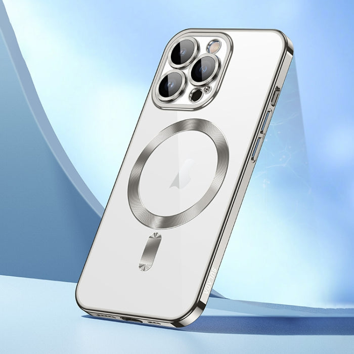 Funda blanda para teléfono SULADA MagSafe Plating TPU a prueba de golpes, For iPhone 16 Pro Max, For iPhone 16 Pro, For iPhone 16 Plus, For iPhone 16