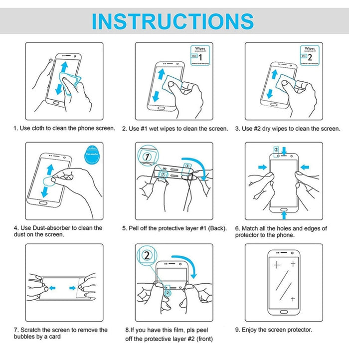 Película de vidrio templado a prueba de explosiones, antirreflejo y privacidad, 0,33 mm, 9H, 2,5D, For iPad Pro 13 2025 / 2024, For iPad Pro 11 2025 / 2024, For iPad Air 11 2025 / 2024, For iPad Air 13 2025 / 2024, For iPad 10.2 2021 / 2020 / 2019