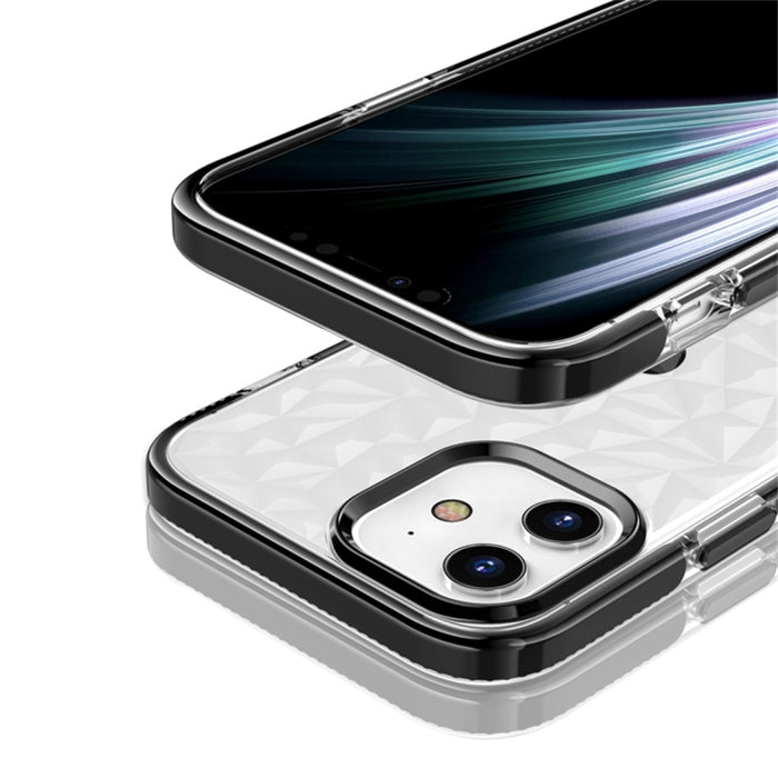 Funda protectora de TPU con textura de diamante a prueba de golpes