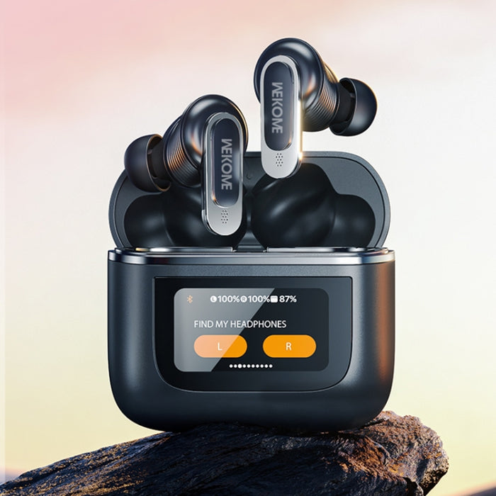 Auriculares inalámbricos con Bluetooth y reducción de ruido con pantalla a color inteligente WK Beluga S9