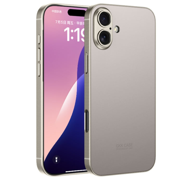 Funda para teléfono con cobertura total Craft Skin Feel de GKK AG, For iPhone 16 Pro Max, For iPhone 16 Pro, For iPhone 16 Plus, For iPhone 16