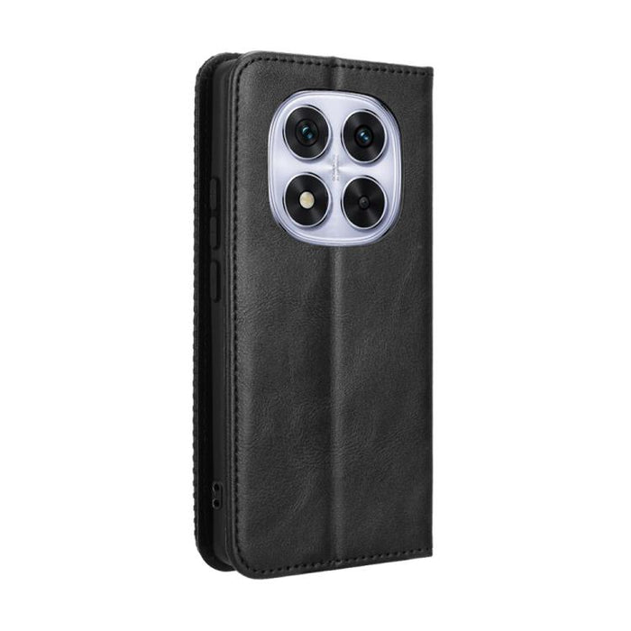 Funda de cuero para teléfono con textura retro y hebilla magnética, For Redmi 14C 4G, For Redmi K70 Ultra, For Redmi 13 4G / Note 13R 5G