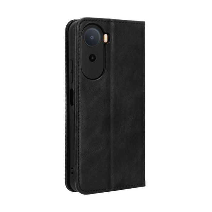 Funda de cuero para teléfono con textura retro y hebilla magnética, For Redmi A7 Pro 171mm / Poco C85x 5G, For Redmi 15a 5G / R70 5G / R70m 5G, For Redmi Turbo 5 Max 5G / Poco X8 Pro Max, For Redmi Turbo 5 5G / Poco X8 Pro                              ...