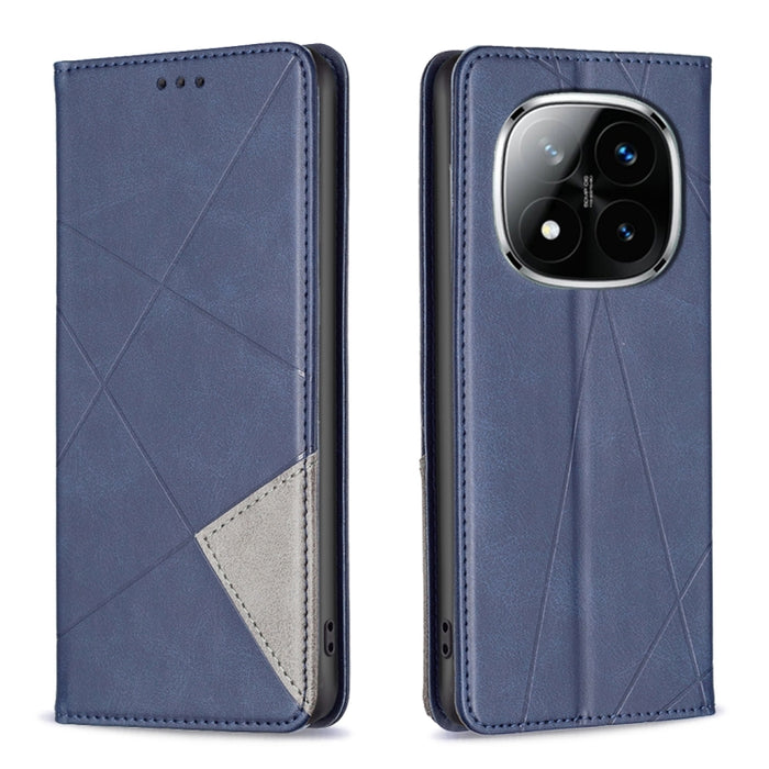 Funda de cuero magnética para teléfono con textura de rombos, For Redmi K90 Max 5G, For Redmi A7 Pro 171mm / Poco C85x 5G, For Redmi 15a 5G, For Redmi Tubo 5 Max / Poco X8 Pro Max, For Redmi Tubo 5 / Poco X8 Pro 5G, For Redmi Note 15 5G Global 164mm   ...