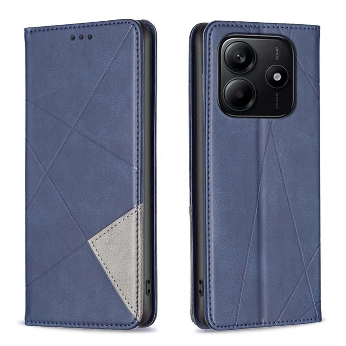 Funda de cuero magnética para teléfono con textura de rombos, For Redmi K90 Max 5G, For Redmi A7 Pro 171mm / Poco C85x 5G, For Redmi 15a 5G, For Redmi Tubo 5 Max / Poco X8 Pro Max, For Redmi Tubo 5 / Poco X8 Pro 5G, For Redmi Note 15 5G Global 164mm   ...