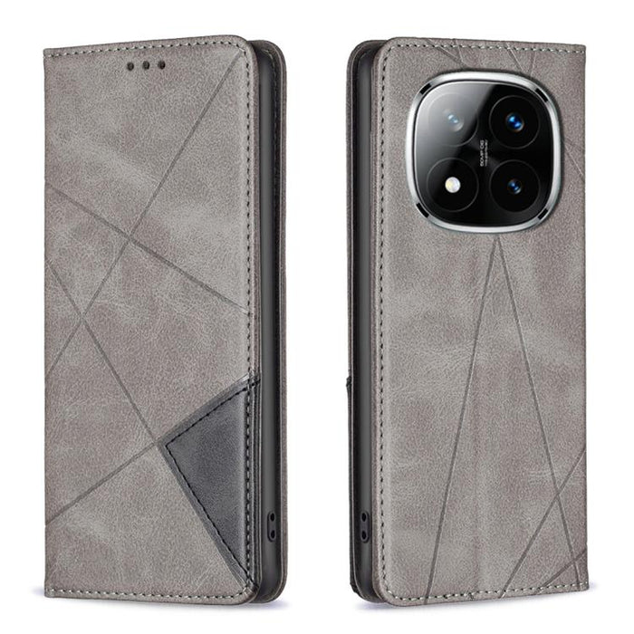 Funda de cuero magnética para teléfono con textura de rombos, For Redmi K90 Max 5G, For Redmi A7 Pro 171mm / Poco C85x 5G, For Redmi 15a 5G, For Redmi Tubo 5 Max / Poco X8 Pro Max, For Redmi Tubo 5 / Poco X8 Pro 5G, For Redmi Note 15 5G Global 164mm   ...