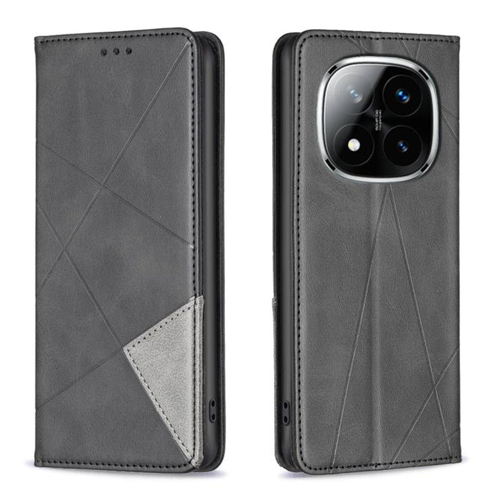 Funda de cuero magnética para teléfono con textura de rombos, For Redmi K90 Max 5G, For Redmi A7 Pro 171mm / Poco C85x 5G, For Redmi 15a 5G, For Redmi Tubo 5 Max / Poco X8 Pro Max, For Redmi Tubo 5 / Poco X8 Pro 5G, For Redmi Note 15 5G Global 164mm   ...