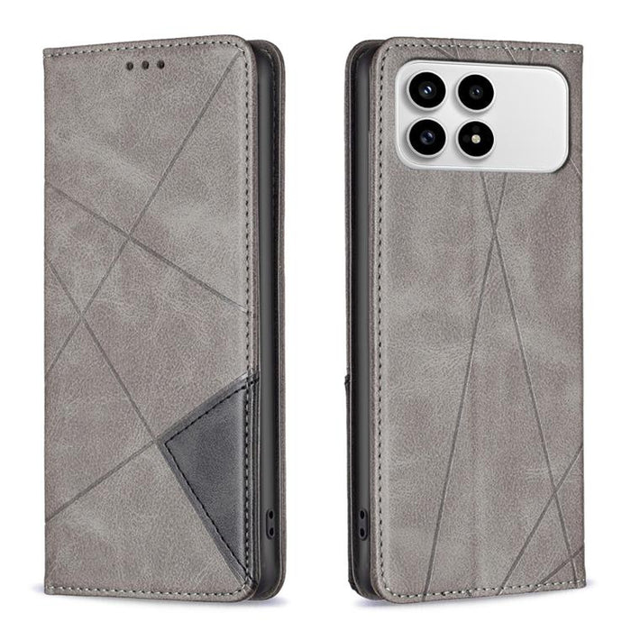 Funda de cuero magnética para teléfono con textura de rombos, For Redmi K90 Max 5G, For Redmi A7 Pro 171mm / Poco C85x 5G, For Redmi 15a 5G, For Redmi Tubo 5 Max / Poco X8 Pro Max, For Redmi Tubo 5 / Poco X8 Pro 5G, For Redmi Note 15 5G Global 164mm   ...