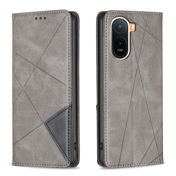 Funda de cuero magnética para teléfono con textura de rombos, For Redmi K90 Max 5G, For Redmi A7 Pro 171mm / Poco C85x 5G, For Redmi 15a 5G, For Redmi Tubo 5 Max / Poco X8 Pro Max, For Redmi Tubo 5 / Poco X8 Pro 5G, For Redmi Note 15 5G Global 164mm   ...