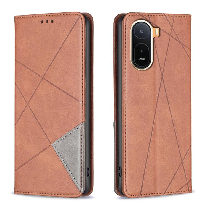 Funda de cuero magnética para teléfono con textura de rombos, For Redmi K90 Max 5G, For Redmi A7 Pro 171mm / Poco C85x 5G, For Redmi 15a 5G, For Redmi Tubo 5 Max / Poco X8 Pro Max, For Redmi Tubo 5 / Poco X8 Pro 5G, For Redmi Note 15 5G Global 164mm   ...