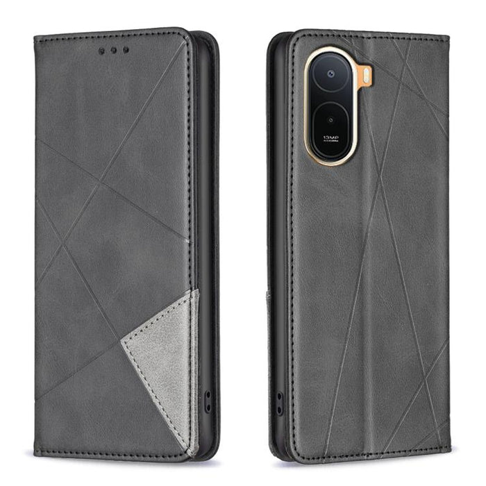 Funda de cuero magnética para teléfono con textura de rombos, For Redmi K90 Max 5G, For Redmi A7 Pro 171mm / Poco C85x 5G, For Redmi 15a 5G, For Redmi Tubo 5 Max / Poco X8 Pro Max, For Redmi Tubo 5 / Poco X8 Pro 5G, For Redmi Note 15 5G Global 164mm   ...