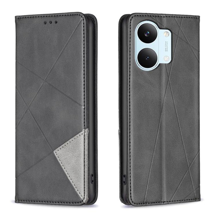 Funda de cuero magnética para teléfono con textura de rombos, For Redmi K90 Max 5G, For Redmi A7 Pro 171mm / Poco C85x 5G, For Redmi 15a 5G, For Redmi Tubo 5 Max / Poco X8 Pro Max, For Redmi Tubo 5 / Poco X8 Pro 5G, For Redmi Note 15 5G Global 164mm   ...