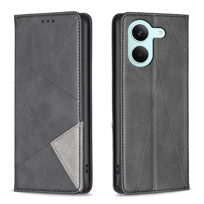 Funda de cuero magnética para teléfono con textura de rombos, For Redmi K90 Max 5G, For Redmi A7 Pro 171mm / Poco C85x 5G, For Redmi 15a 5G, For Redmi Tubo 5 Max / Poco X8 Pro Max, For Redmi Tubo 5 / Poco X8 Pro 5G, For Redmi Note 15 5G Global 164mm   ...