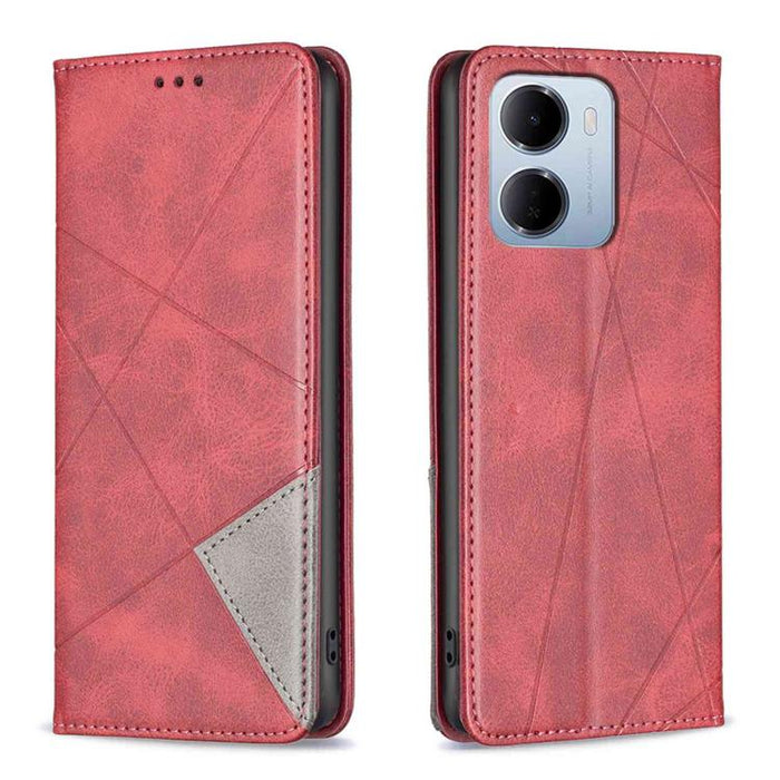 Funda de cuero magnética para teléfono con textura de rombos, For Redmi K90 Max 5G, For Redmi A7 Pro 171mm / Poco C85x 5G, For Redmi 15a 5G, For Redmi Tubo 5 Max / Poco X8 Pro Max, For Redmi Tubo 5 / Poco X8 Pro 5G, For Redmi Note 15 5G Global 164mm   ...