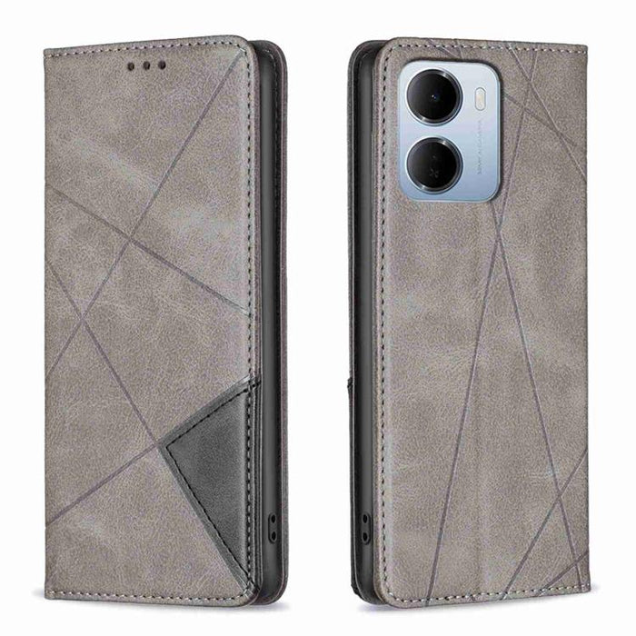 Funda de cuero magnética para teléfono con textura de rombos, For Redmi K90 Max 5G, For Redmi A7 Pro 171mm / Poco C85x 5G, For Redmi 15a 5G, For Redmi Tubo 5 Max / Poco X8 Pro Max, For Redmi Tubo 5 / Poco X8 Pro 5G, For Redmi Note 15 5G Global 164mm   ...