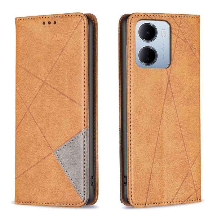 Funda de cuero magnética para teléfono con textura de rombos, For Redmi K90 Max 5G, For Redmi A7 Pro 171mm / Poco C85x 5G, For Redmi 15a 5G, For Redmi Tubo 5 Max / Poco X8 Pro Max, For Redmi Tubo 5 / Poco X8 Pro 5G, For Redmi Note 15 5G Global 164mm   ...