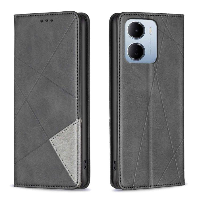 Funda de cuero magnética para teléfono con textura de rombos, For Redmi K90 Max 5G, For Redmi A7 Pro 171mm / Poco C85x 5G, For Redmi 15a 5G, For Redmi Tubo 5 Max / Poco X8 Pro Max, For Redmi Tubo 5 / Poco X8 Pro 5G, For Redmi Note 15 5G Global 164mm   ...