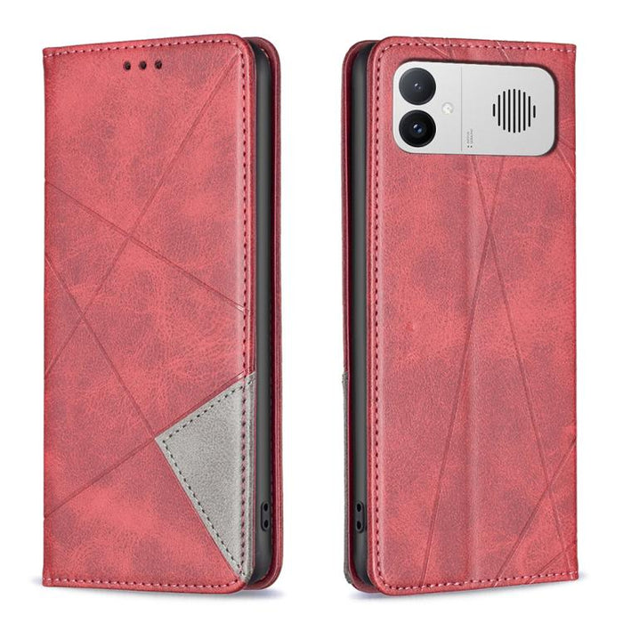 Funda de cuero magnética para teléfono con textura de rombos, For Redmi K90 Max 5G, For Redmi A7 Pro 171mm / Poco C85x 5G, For Redmi 15a 5G, For Redmi Tubo 5 Max / Poco X8 Pro Max, For Redmi Tubo 5 / Poco X8 Pro 5G, For Redmi Note 15 5G Global 164mm   ...