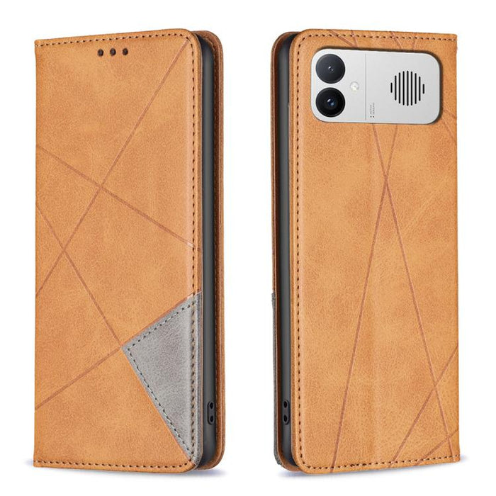 Funda de cuero magnética para teléfono con textura de rombos, For Redmi K90 Max 5G, For Redmi A7 Pro 171mm / Poco C85x 5G, For Redmi 15a 5G, For Redmi Tubo 5 Max / Poco X8 Pro Max, For Redmi Tubo 5 / Poco X8 Pro 5G, For Redmi Note 15 5G Global 164mm   ...
