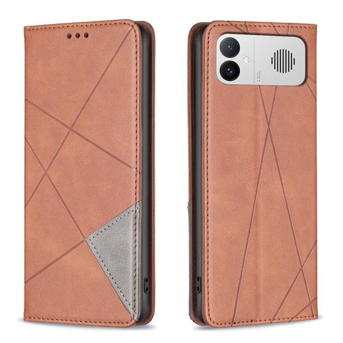 Funda de cuero magnética para teléfono con textura de rombos, For Redmi K90 Max 5G, For Redmi A7 Pro 171mm / Poco C85x 5G, For Redmi 15a 5G, For Redmi Tubo 5 Max / Poco X8 Pro Max, For Redmi Tubo 5 / Poco X8 Pro 5G, For Redmi Note 15 5G Global 164mm   ...