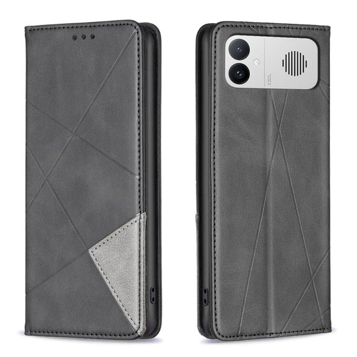 Funda de cuero magnética para teléfono con textura de rombos, For Redmi K90 Max 5G, For Redmi A7 Pro 171mm / Poco C85x 5G, For Redmi 15a 5G, For Redmi Tubo 5 Max / Poco X8 Pro Max, For Redmi Tubo 5 / Poco X8 Pro 5G, For Redmi Note 15 5G Global 164mm   ...