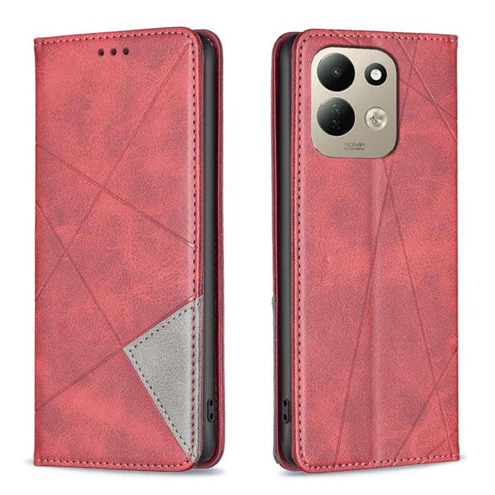 Funda de cuero magnética para teléfono con textura de rombos, For Redmi K90 Max 5G, For Redmi A7 Pro 171mm / Poco C85x 5G, For Redmi 15a 5G, For Redmi Tubo 5 Max / Poco X8 Pro Max, For Redmi Tubo 5 / Poco X8 Pro 5G, For Redmi Note 15 5G Global 164mm   ...