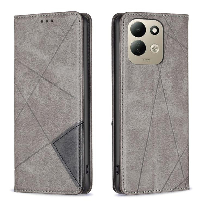 Funda de cuero magnética para teléfono con textura de rombos, For Redmi K90 Max 5G, For Redmi A7 Pro 171mm / Poco C85x 5G, For Redmi 15a 5G, For Redmi Tubo 5 Max / Poco X8 Pro Max, For Redmi Tubo 5 / Poco X8 Pro 5G, For Redmi Note 15 5G Global 164mm   ...