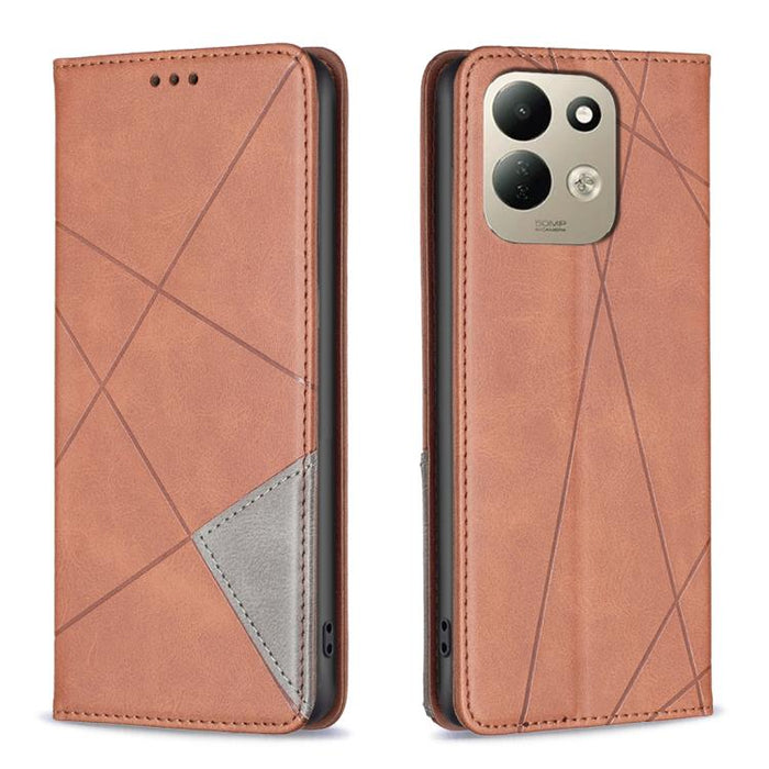 Funda de cuero magnética para teléfono con textura de rombos, For Redmi K90 Max 5G, For Redmi A7 Pro 171mm / Poco C85x 5G, For Redmi 15a 5G, For Redmi Tubo 5 Max / Poco X8 Pro Max, For Redmi Tubo 5 / Poco X8 Pro 5G, For Redmi Note 15 5G Global 164mm   ...