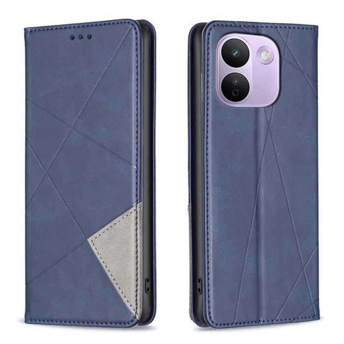 Funda de cuero magnética para teléfono con textura de rombos, For Redmi K90 Max 5G, For Redmi A7 Pro 171mm / Poco C85x 5G, For Redmi 15a 5G, For Redmi Tubo 5 Max / Poco X8 Pro Max, For Redmi Tubo 5 / Poco X8 Pro 5G, For Redmi Note 15 5G Global 164mm   ...
