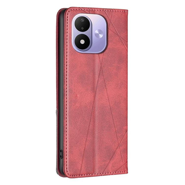 Funda de cuero magnética para teléfono con textura de rombos, For Redmi K90 Max 5G, For Redmi A7 Pro 171mm / Poco C85x 5G, For Redmi 15a 5G, For Redmi Tubo 5 Max / Poco X8 Pro Max, For Redmi Tubo 5 / Poco X8 Pro 5G, For Redmi Note 15 5G Global 164mm   ...