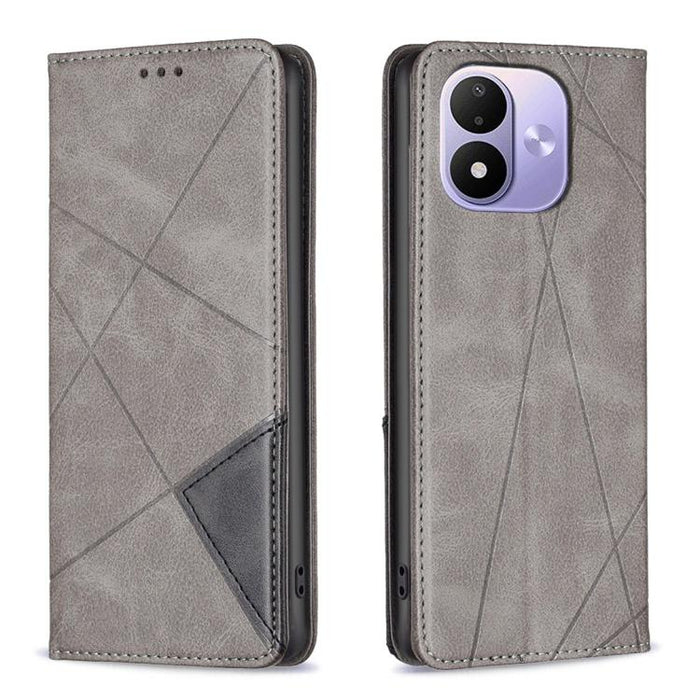 Funda de cuero magnética para teléfono con textura de rombos, For Redmi K90 Max 5G, For Redmi A7 Pro 171mm / Poco C85x 5G, For Redmi 15a 5G, For Redmi Tubo 5 Max / Poco X8 Pro Max, For Redmi Tubo 5 / Poco X8 Pro 5G, For Redmi Note 15 5G Global 164mm   ...